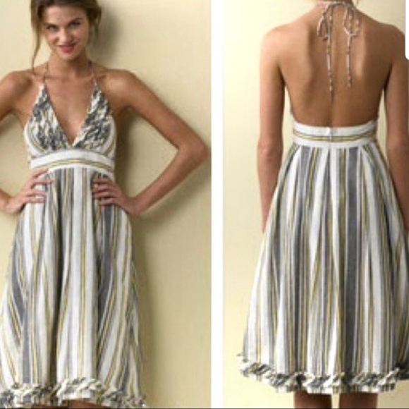 J. Crew Dresses & Skirts - J.Crew Sylvan Ruffle Halter Dress